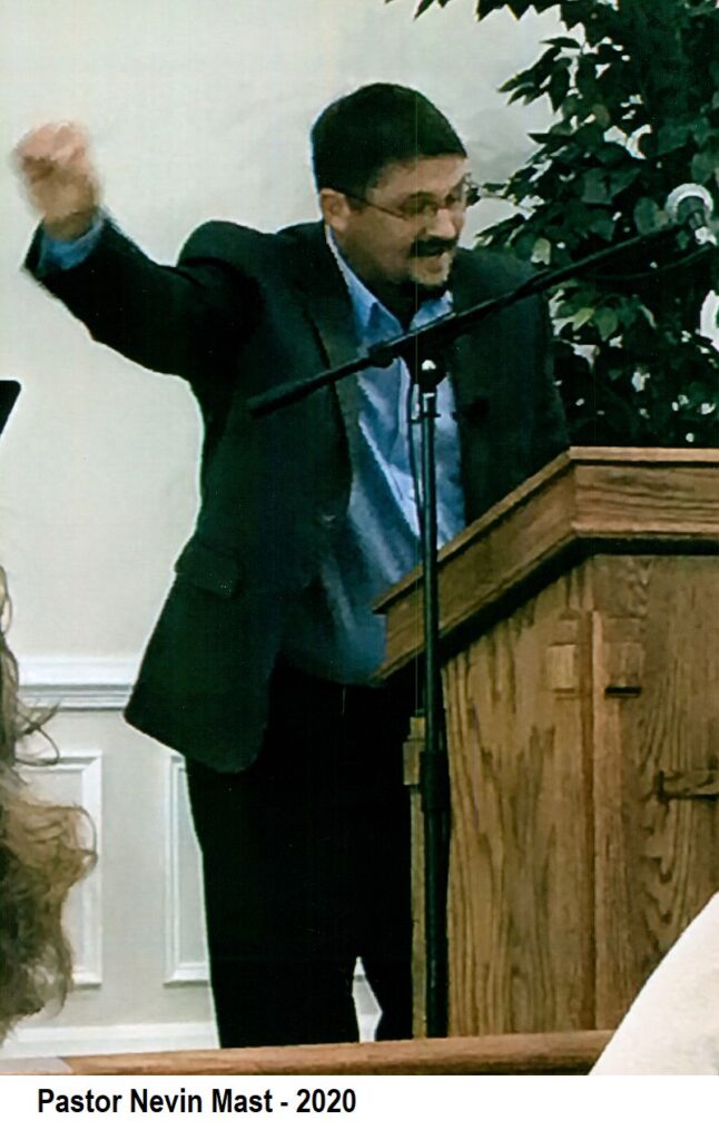 Pastor Nevin Mast